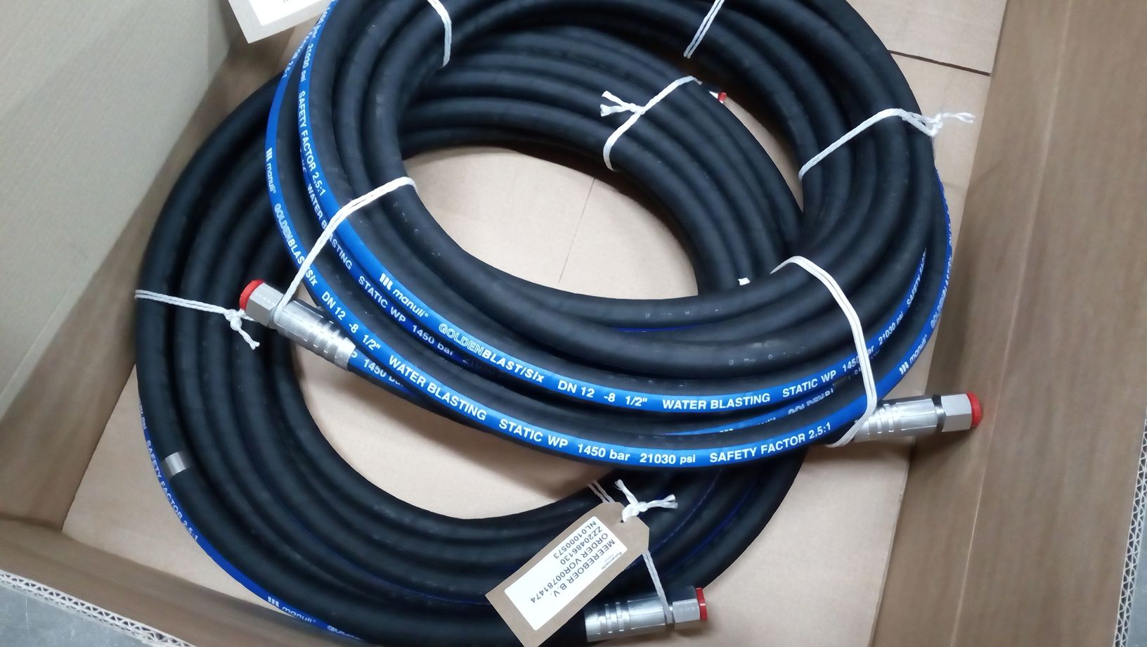 High pressure hoses Image